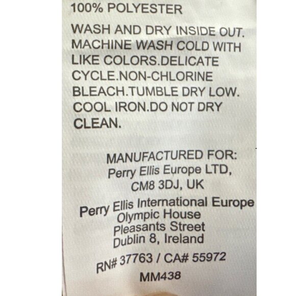 Perry Ellis Portfolio Men's Herringbone Textured Fleece Plush Robe Sleepwear BlK - Picture 3 of 3